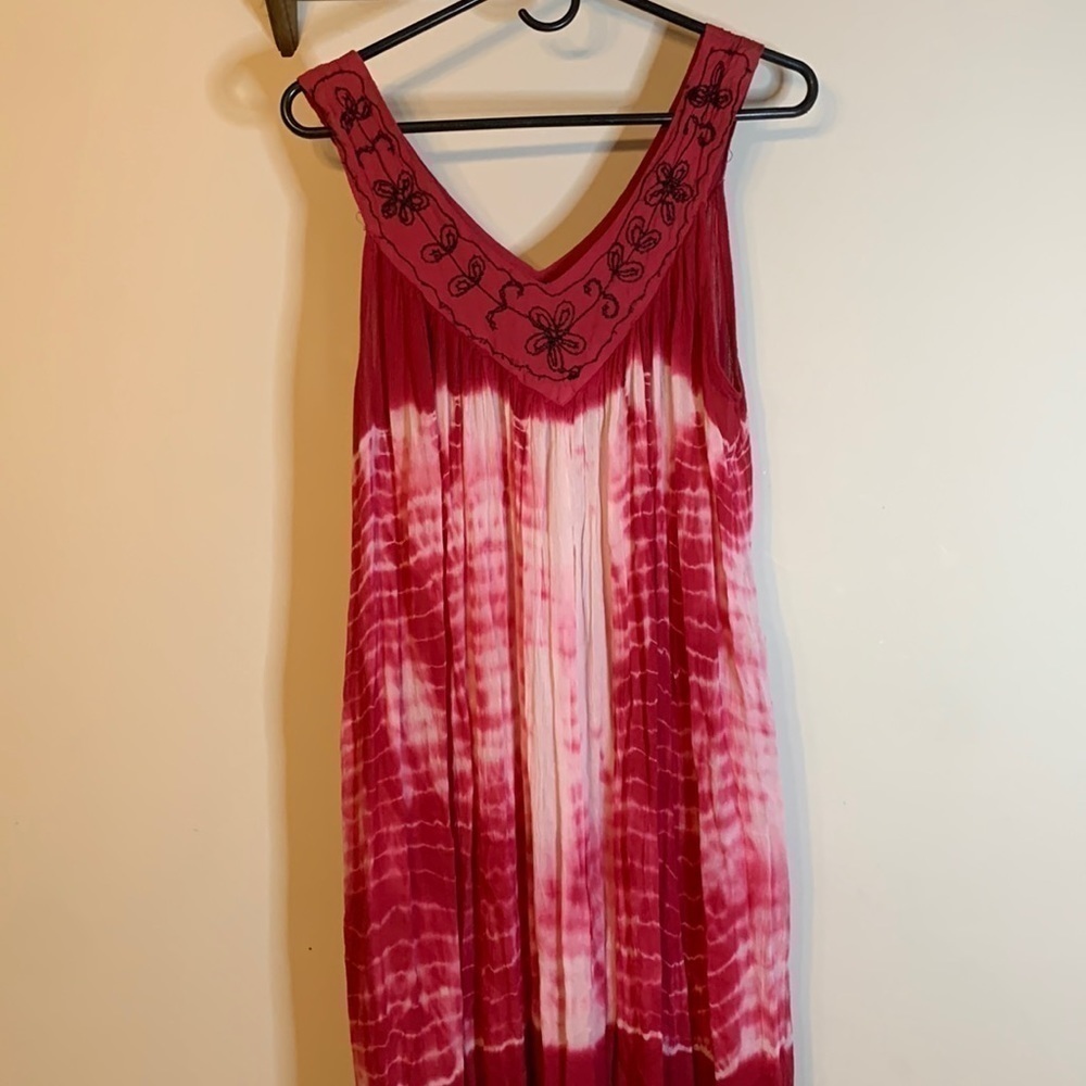 Tie-Dye Tank Top Dress